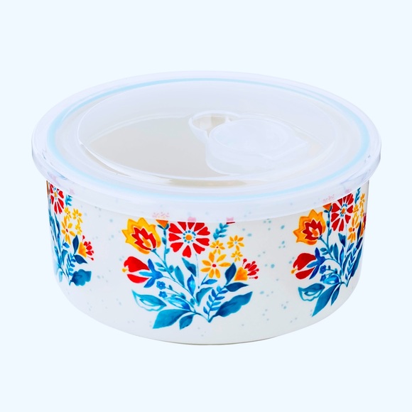 Pioneer Woman Storage Set x 3 with Lids - Picture 4 of 6